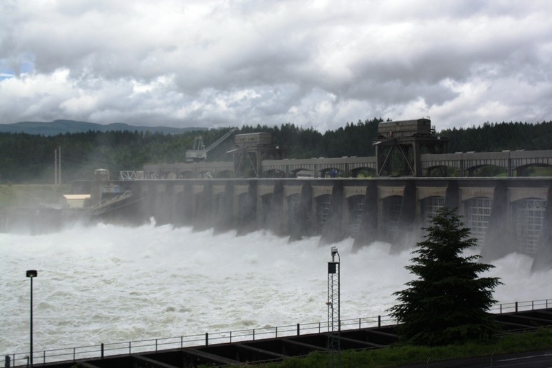 Bonneville Dam, Columbia River, Oregon