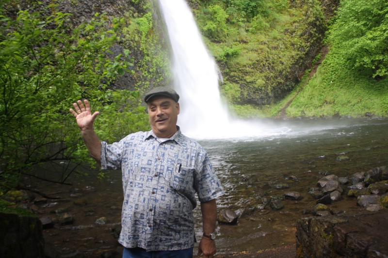 Cousin Jimmy, Horsetail Falls, Oregon