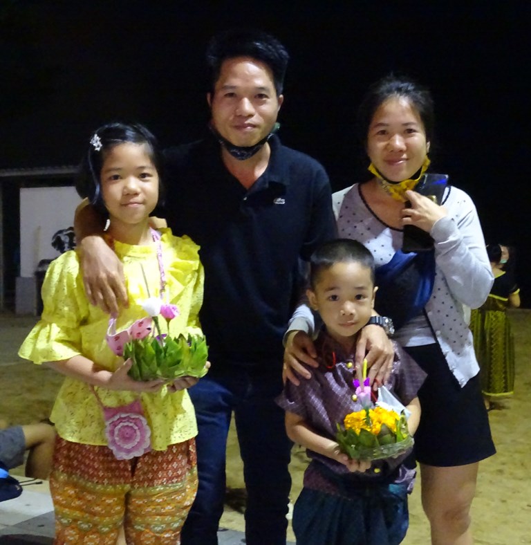 Loi Krathong, Jomtien Beach, Thailand, October 31, 2020