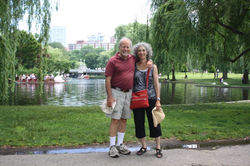 Larry and Brooke, Boston Garden, Boston, Massachusetts 