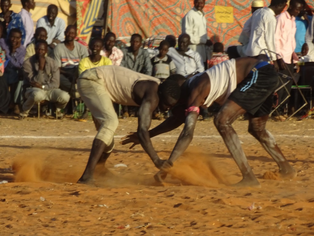 Nubian Wrestling, Omdurman, Sudan