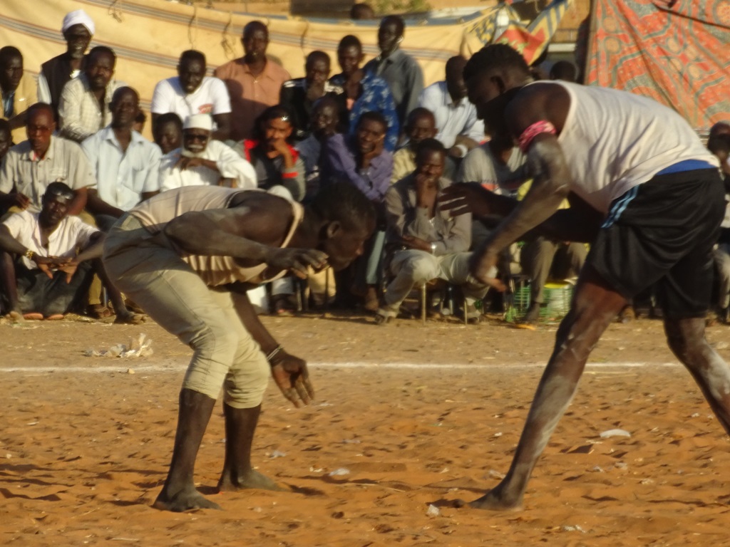 Nubian Wrestling, Omdurman, Sudan