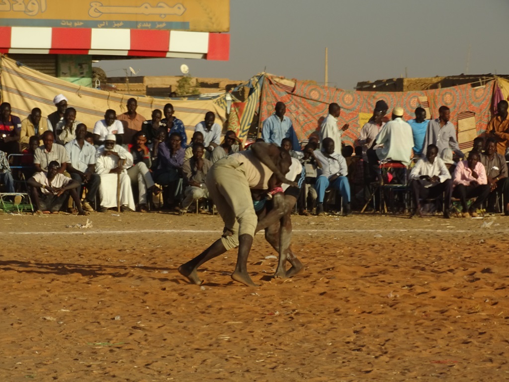 Nubian Wrestling, Omdurman, Sudan