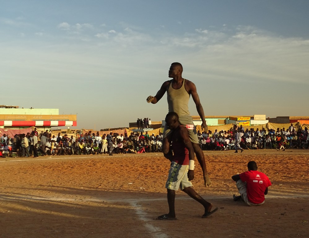 Nubian Wrestling, Omdurman, Sudan