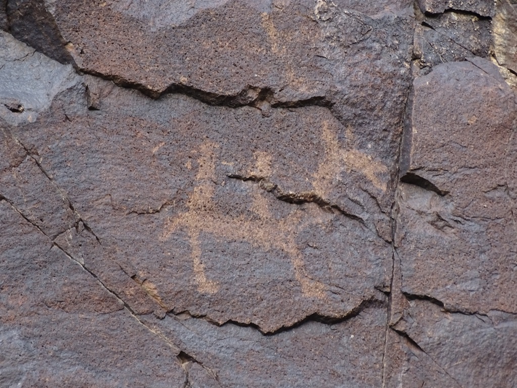 Petroglyph,  Almaty Region, Kazakhstan