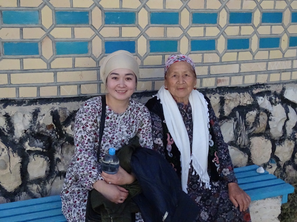 Pilgrims from Uzbekistan, Beket-Ata, Mangystau, Kazakhstan