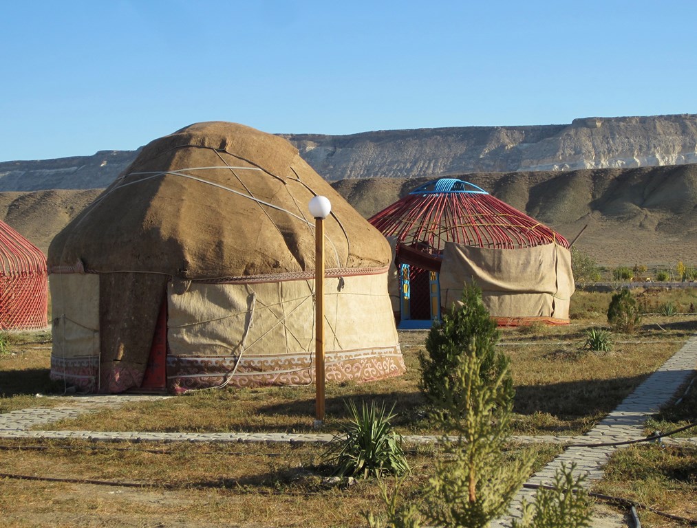 Ethnoaul Kogez,  Shetpe Village, Yurt Camp, Mangystau, Kazakhstan 