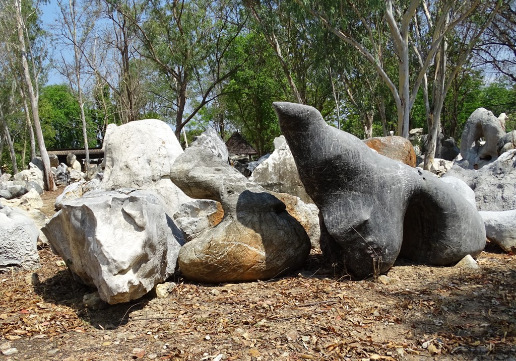 Rock Sculpture, Kanchanaburi, Thailand