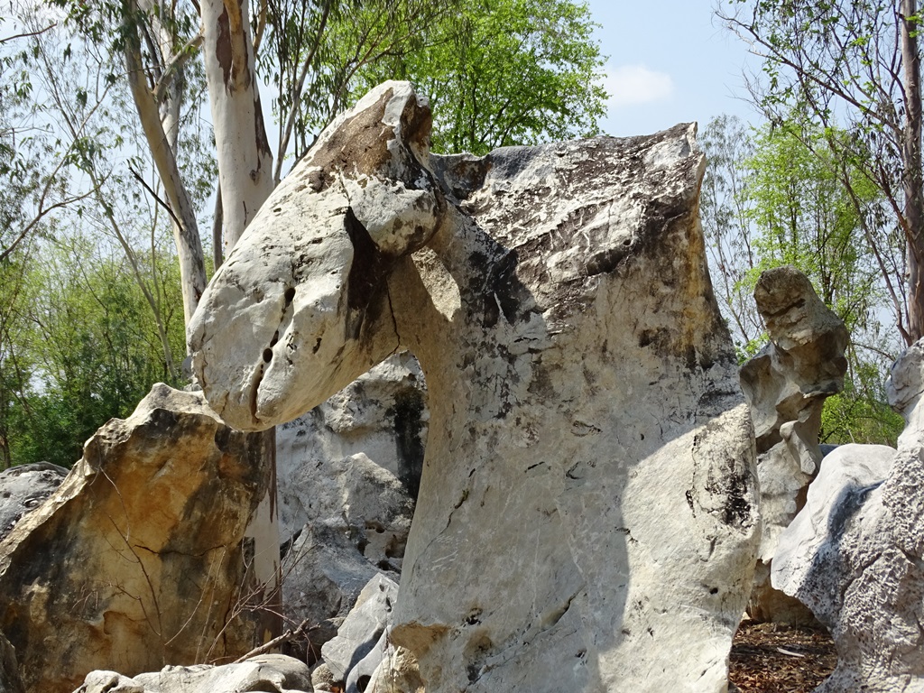 Rock Sculpture, Kanchanaburi, Thailand