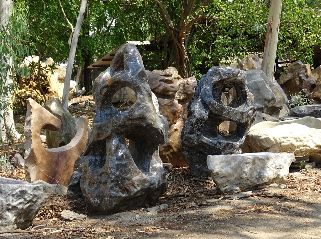 Rock Sculpture, Kanchanaburi, Thailand