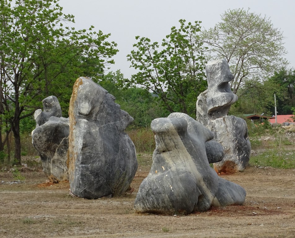 Rock Sculpture, Kanchanaburi, Thailand