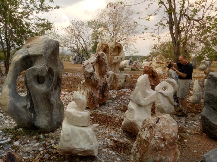 Rock Sculpture, Kanchanaburi, Thailand