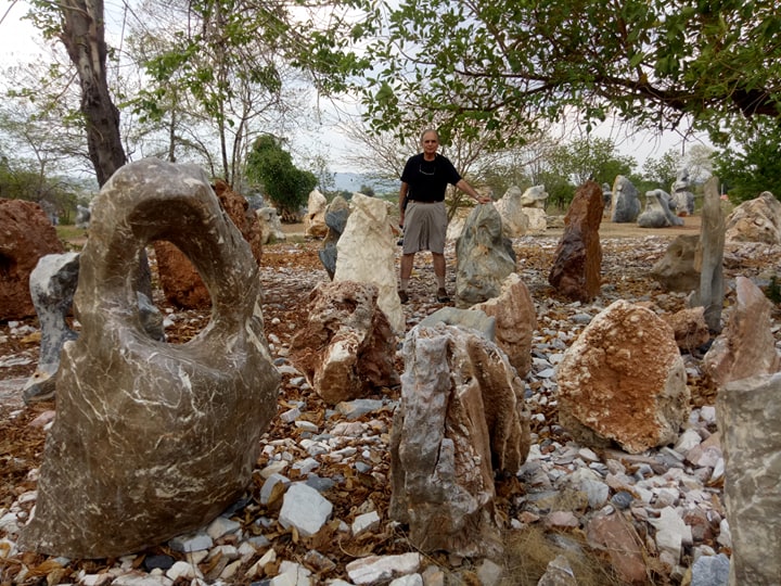 Rock Sculpture, Kanchanaburi, Thailand