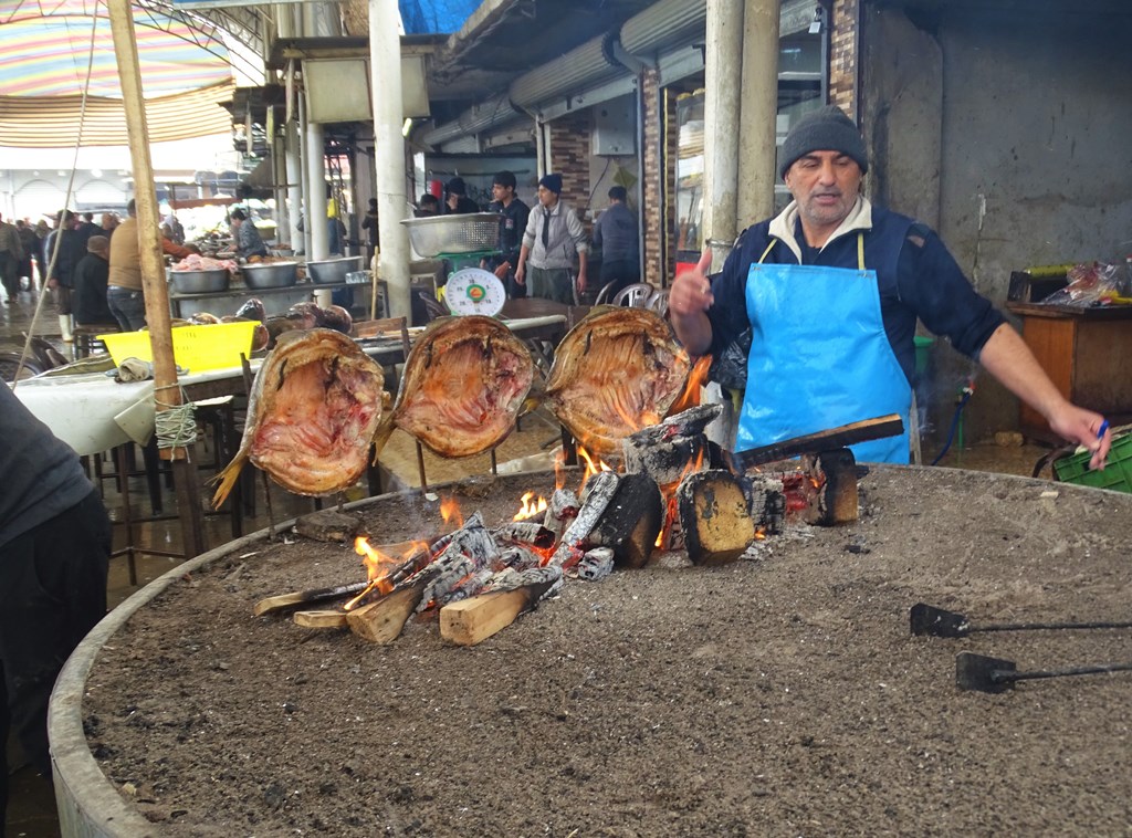 Fish Market,  Mosul, Iraq