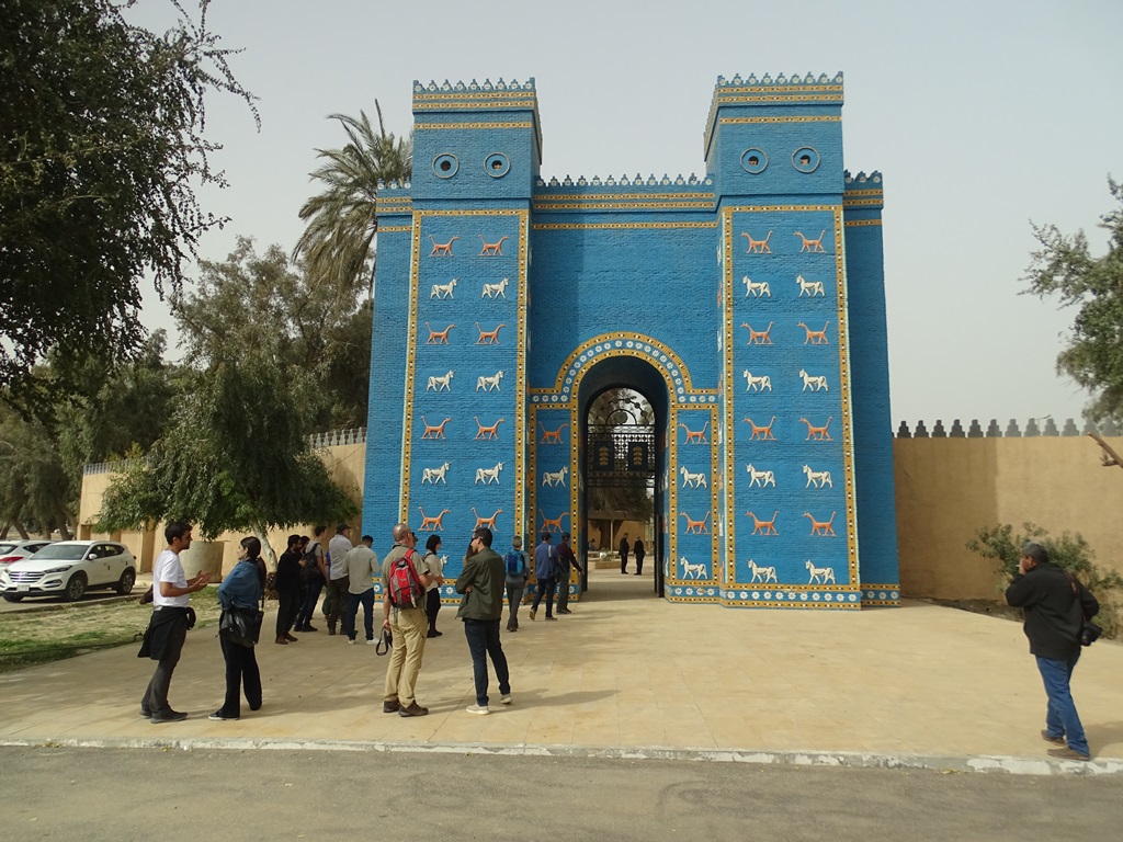 Gate of Ishtar, Babylon, Iraq