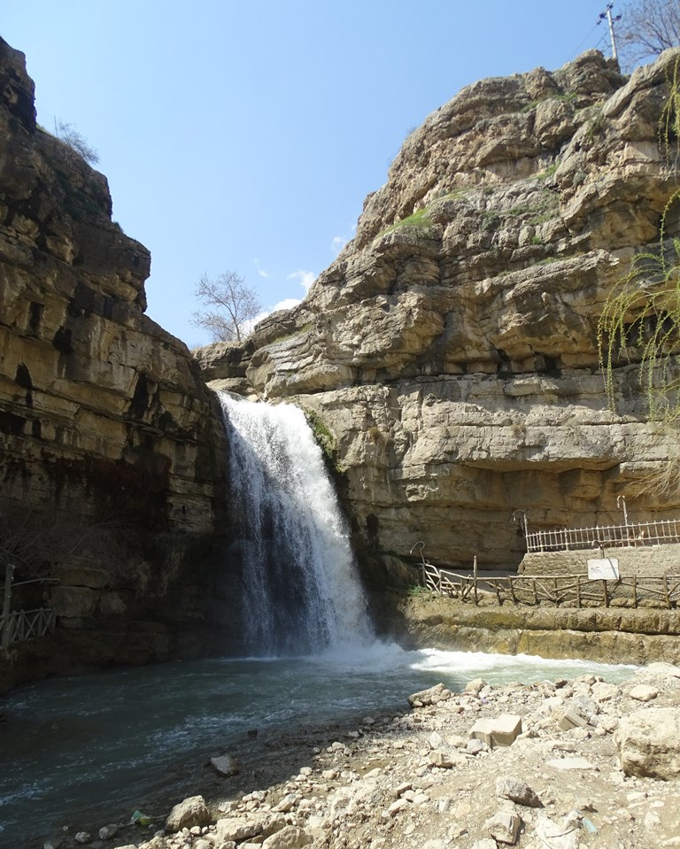 Walze Waterfall, Zagros Mountains, Kurdistan, Iraq