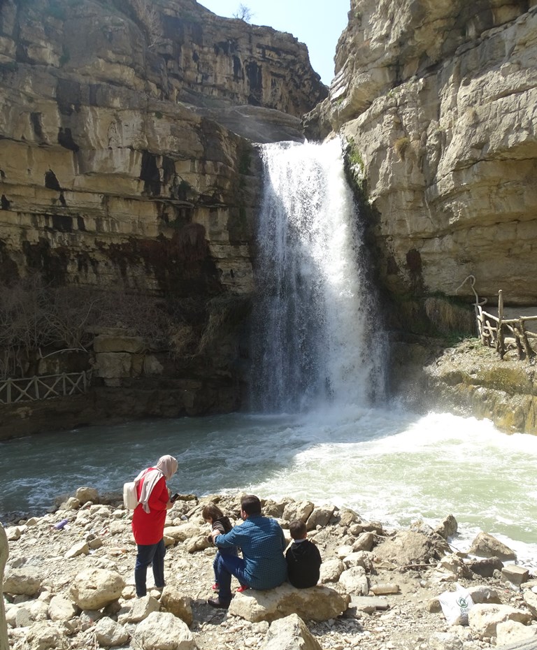 Walze Waterfall, Zagros Mountains, Kurdistan, Iraq