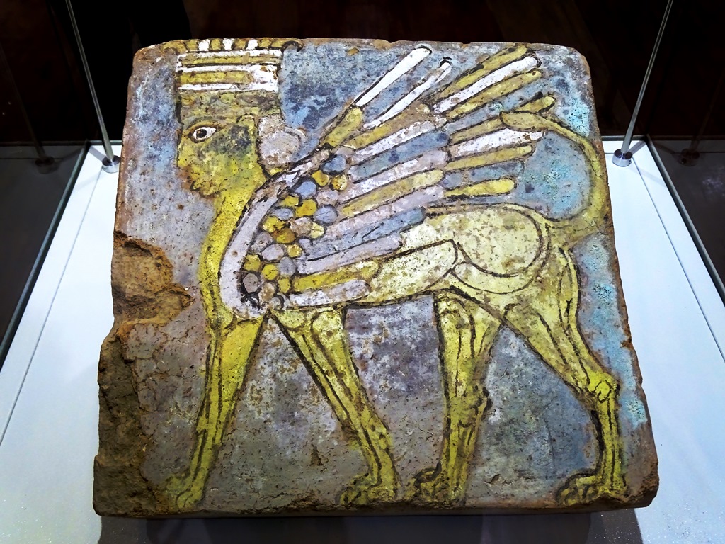 Ancient Decorated Brick, National Museum of Iran