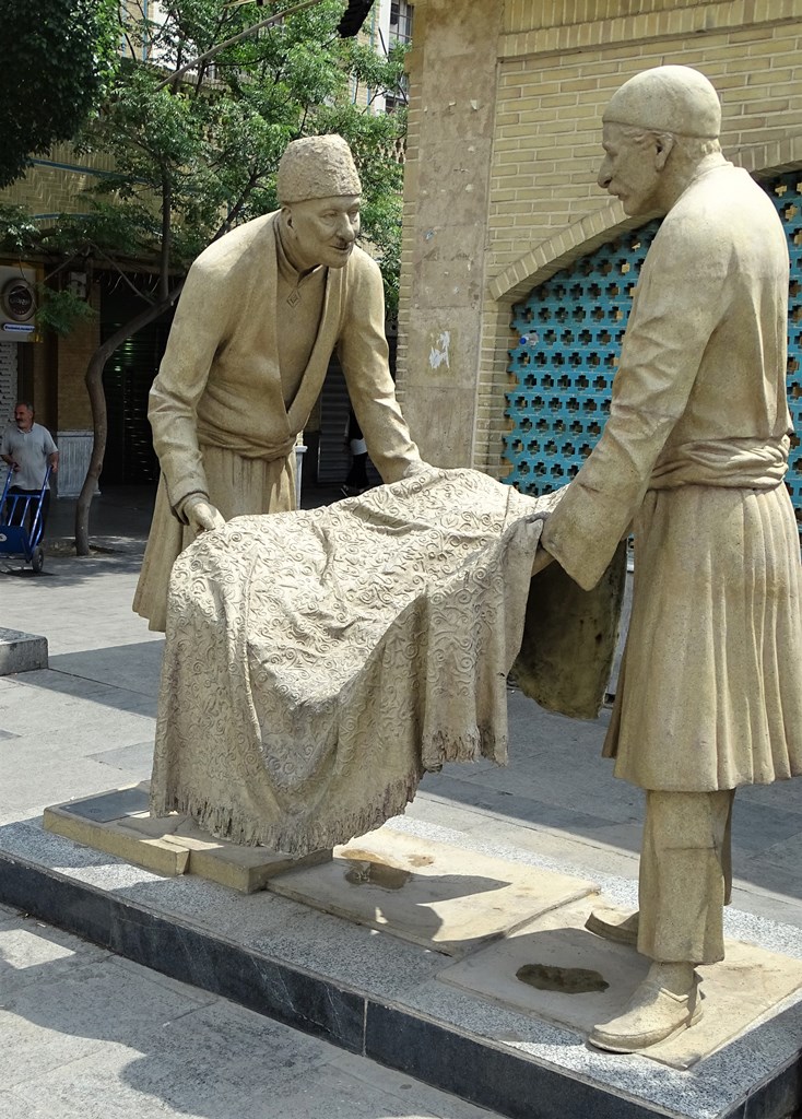 Textile Merchants, Tehran, Iran