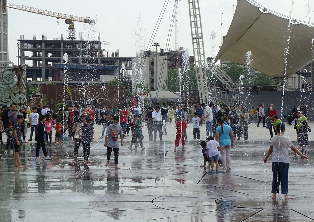 Children's Play Area, The Tabiat Bridge, Tehran, Iran