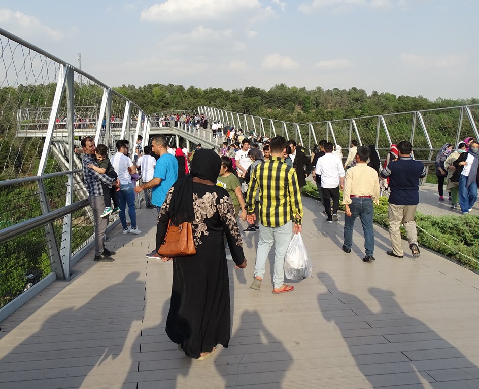 The Tabiat Bridge, Tehran, Iran