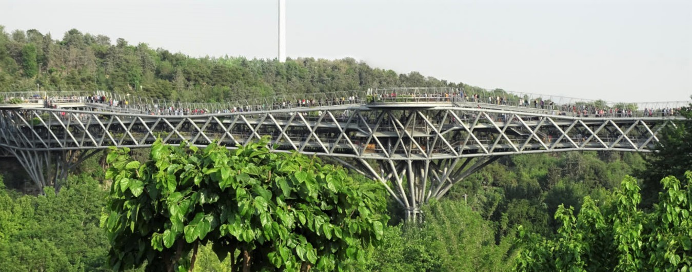 The Tabiat Bridge, Tehran, Iran