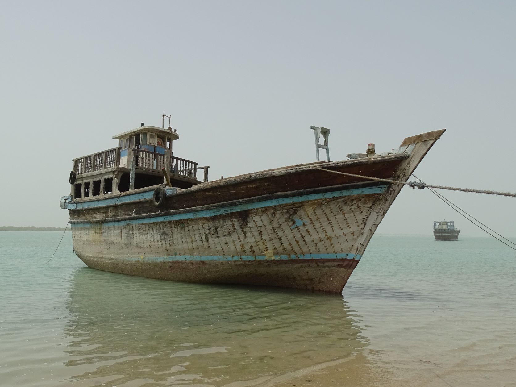 Lenj Vessel, Qeshm. Iran