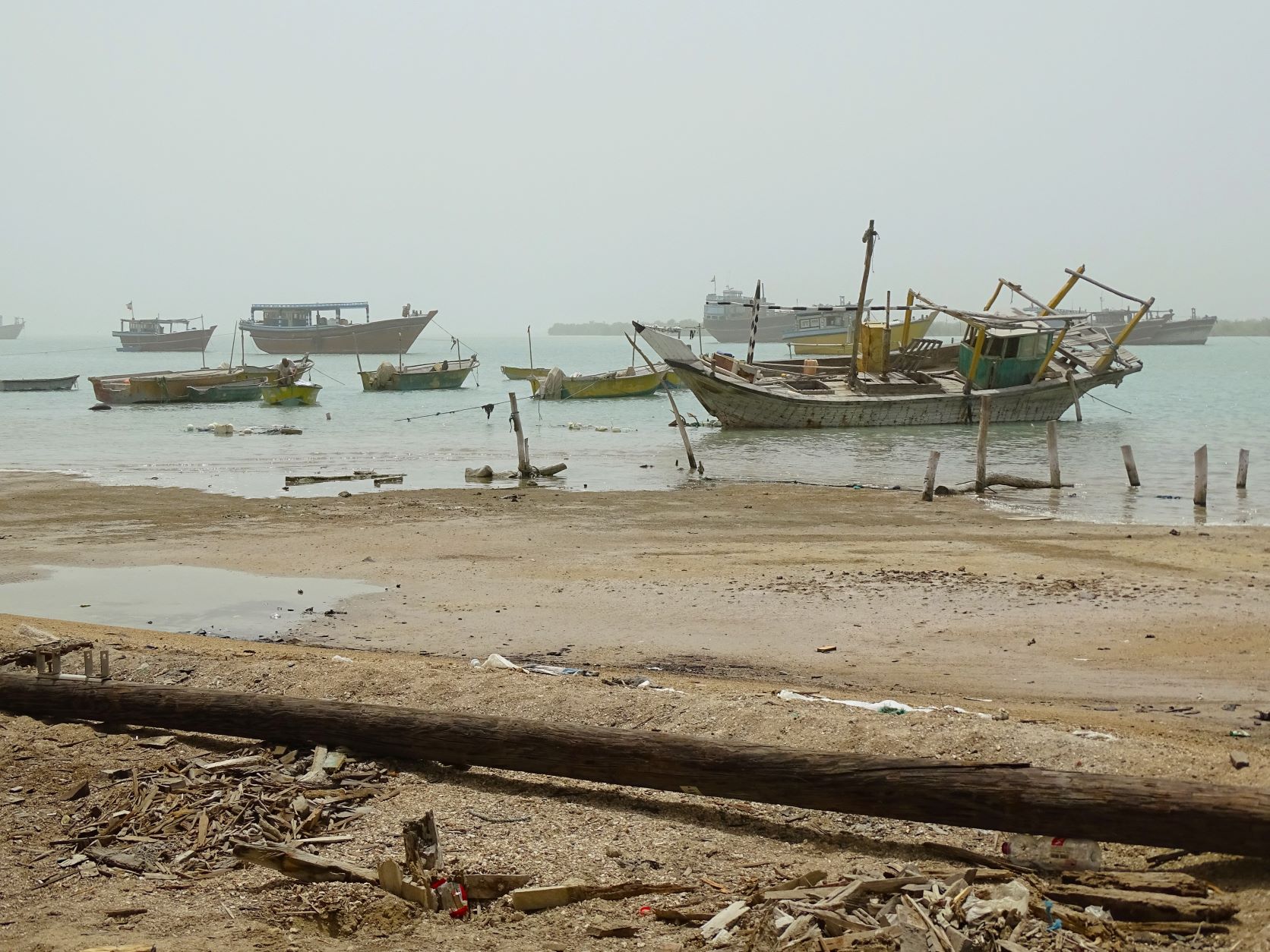 Lenj Vessels, Qeshm. Iran