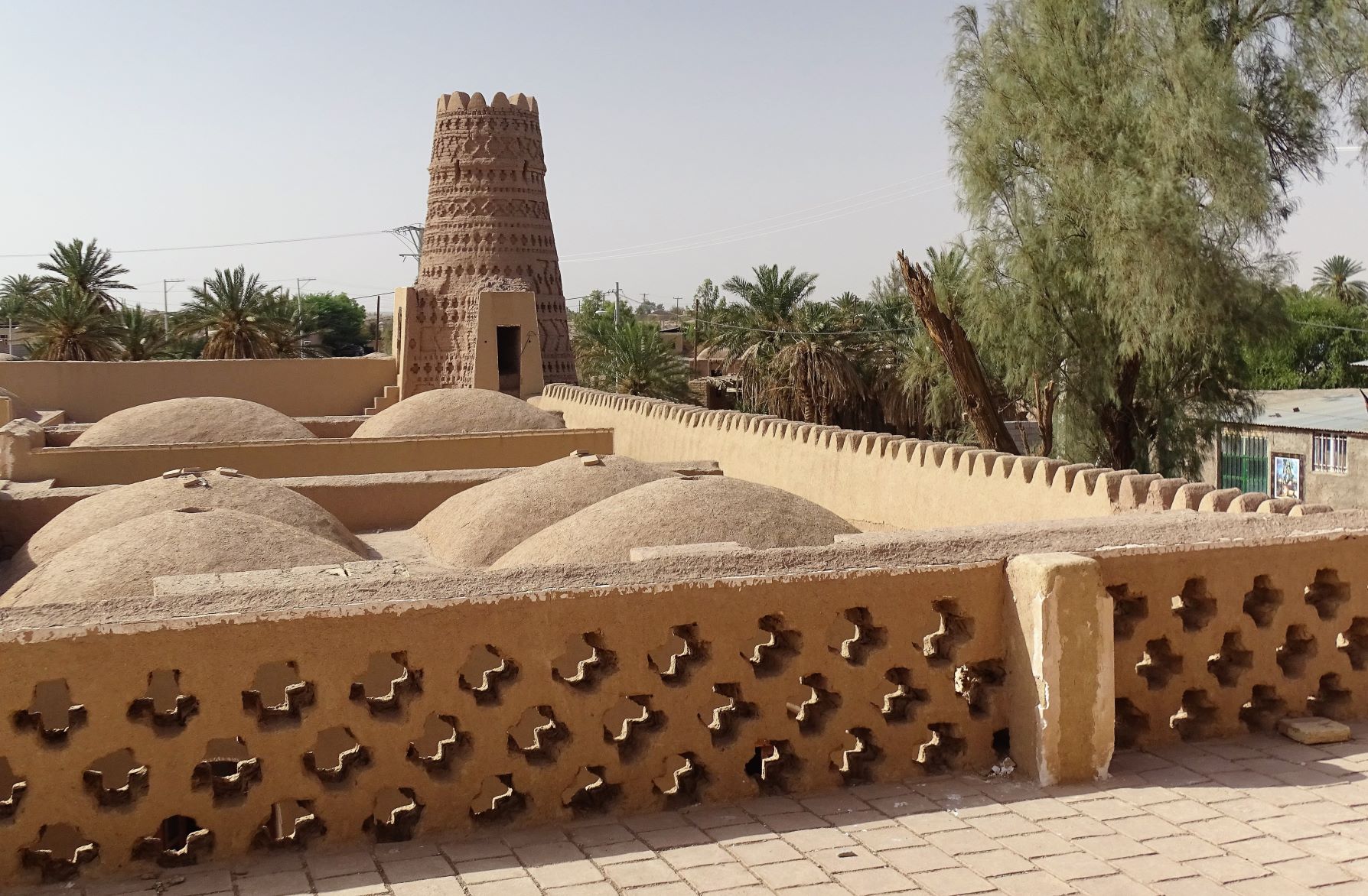 Caravanserai, Dasht-e Lut, Lut Desert, Kerman, Iran