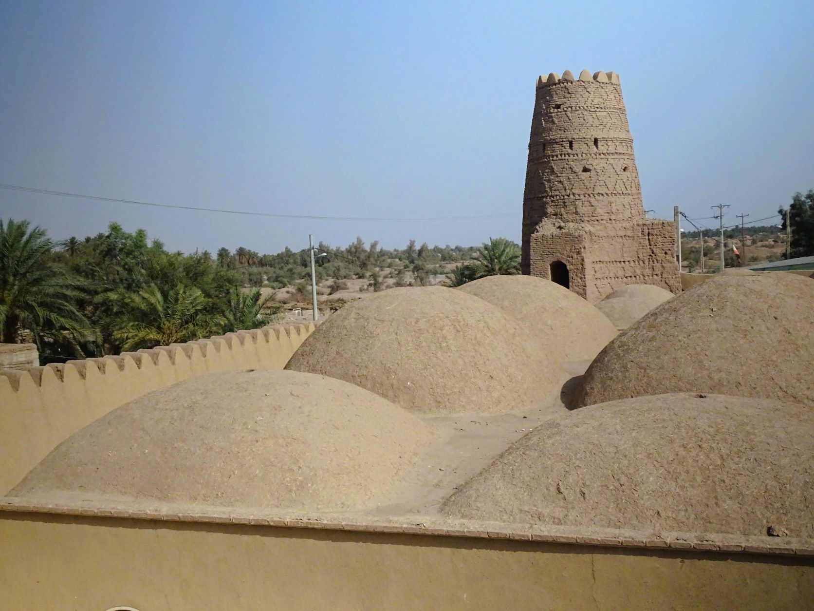 Caravanserai, Dasht-e Lut, Lut Desert, Kerman, Iran