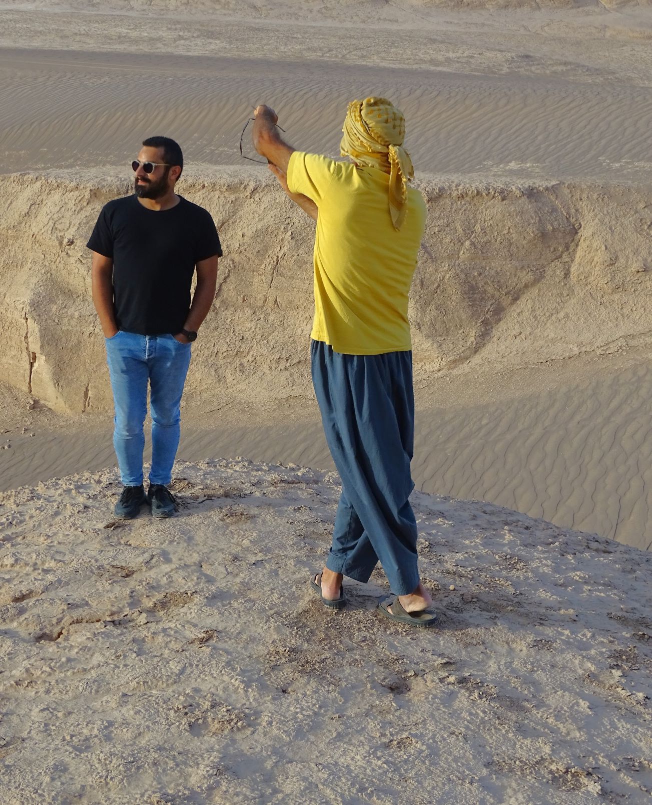 Guides, Dasht-e Lut, Lut Desert, Kerman, Iran