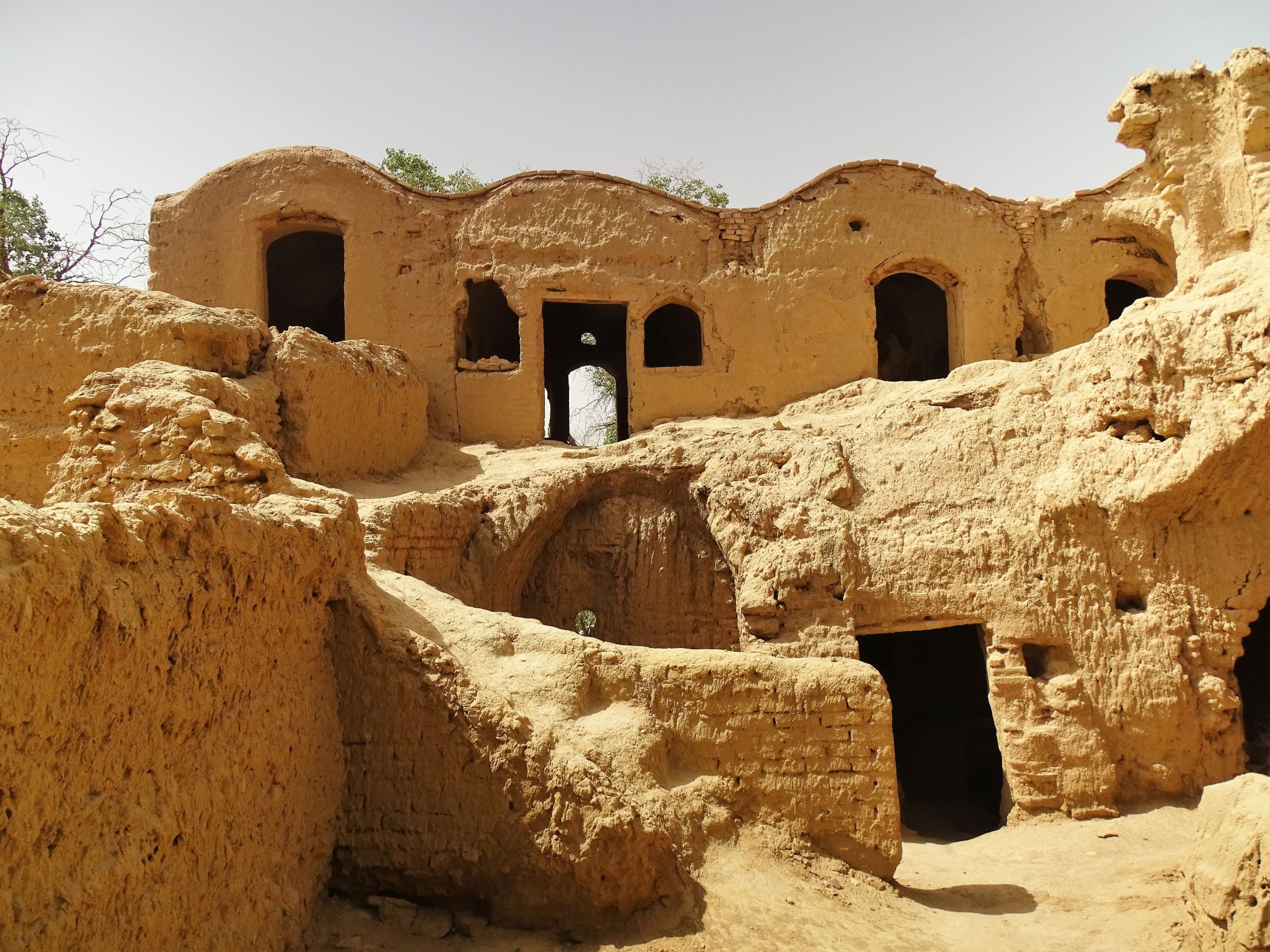 Kharanaq Castle, Yazd Province, Iran