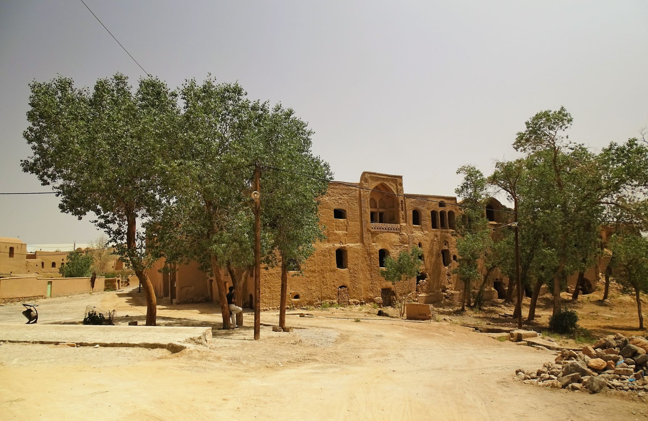 Kharanaq Castle, Yazd Province, Iran