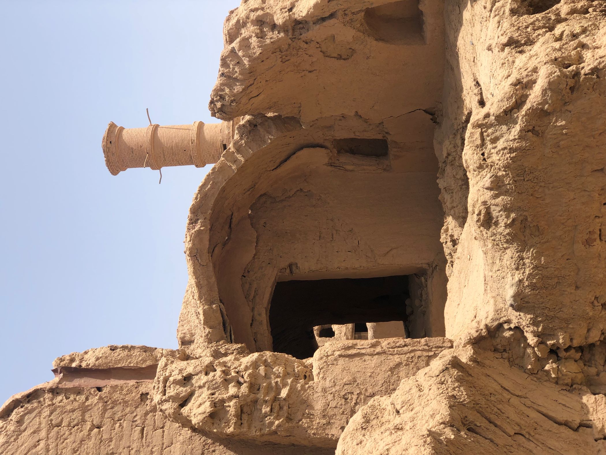 Kharanaq Castle, Yazd Province, Iran