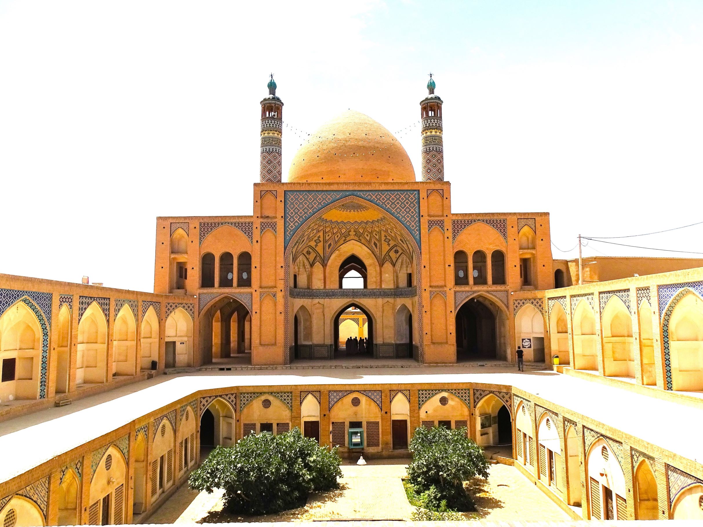 Agha Bozorg Mosque and Madrassa, Kashan, Iran