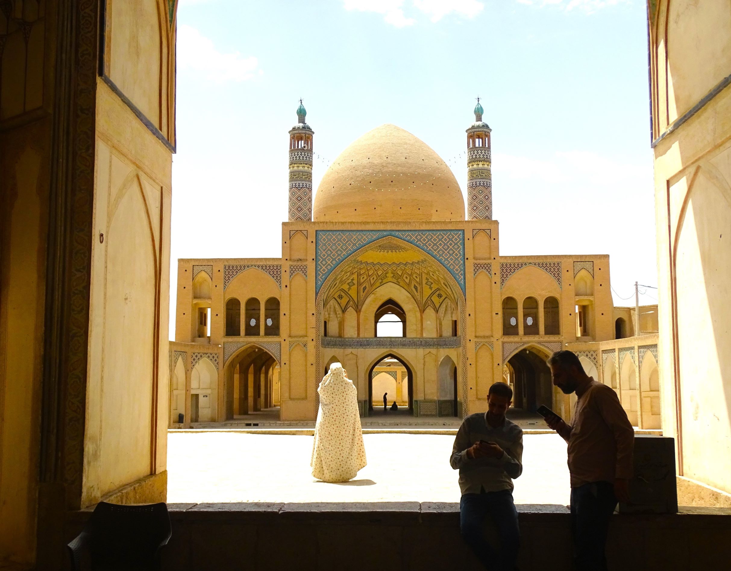 Agha Bozorg Mosque and Madrassa, Kashan, Iran