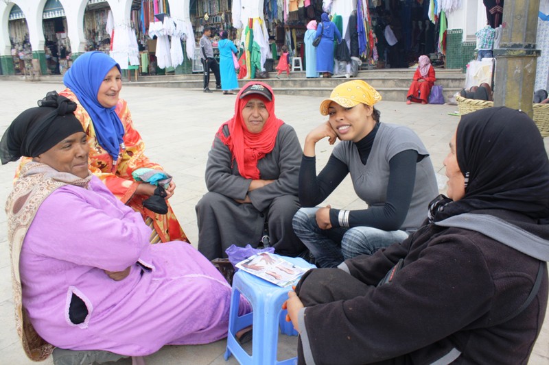 Ladies in Morocco