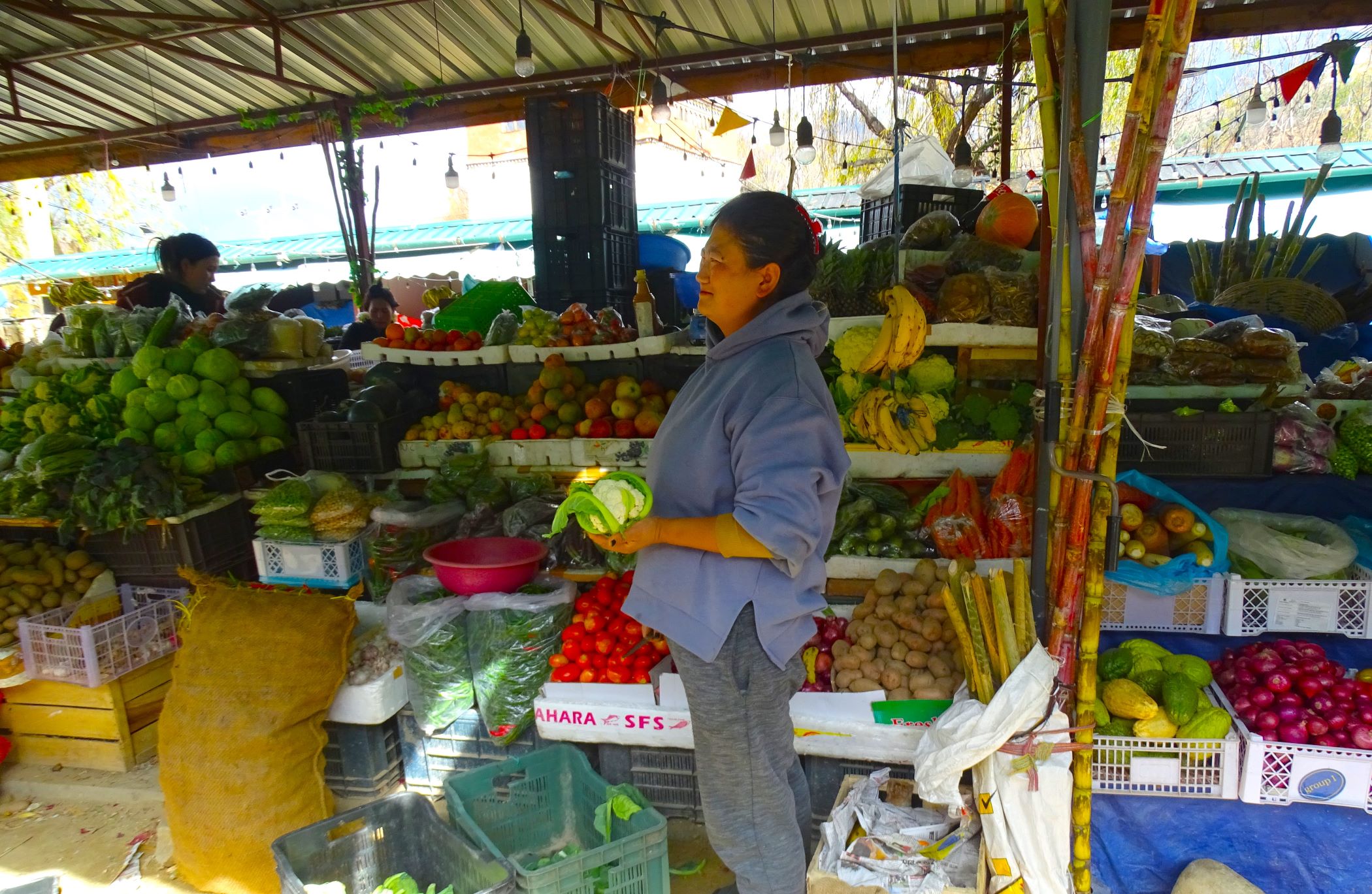 Market, Paro, Bhutan