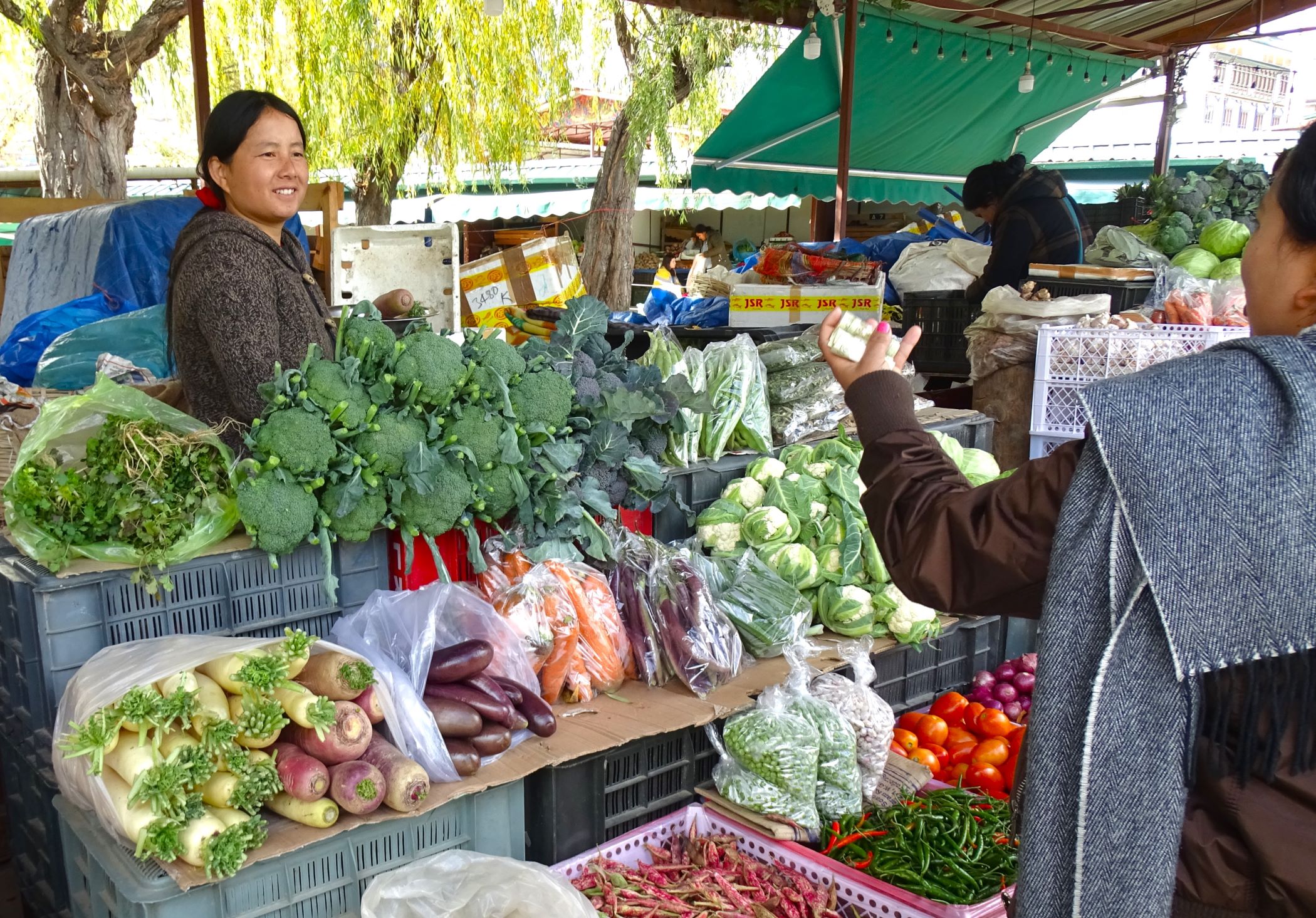 Market, Paro, Bhutan