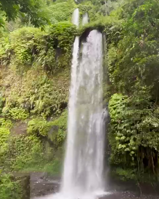 Sendang Gile and Tiu Kelep Waterfall, Lombok Island, Indonesia