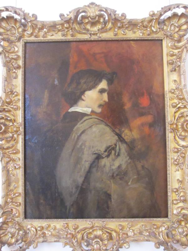 Self Portrait, Anselm Feuerbach, Hermitage, Saint Petersburg