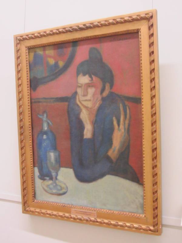 Absinthe Drinker, Picasso, Hermitage, Saint Petersburg