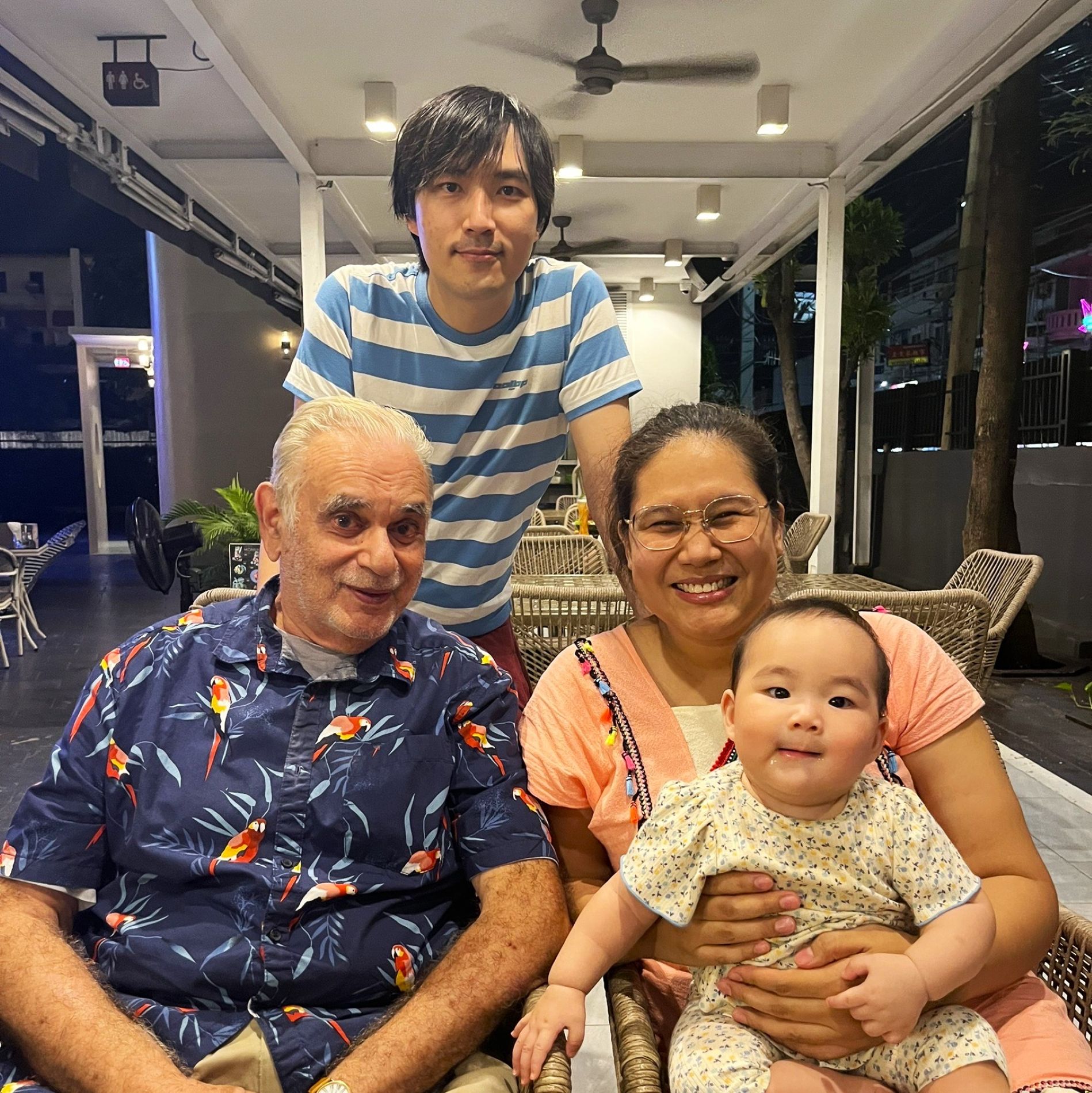 Jan's Eighty-Fifth Birthday, Jomtien Beach, Thailand