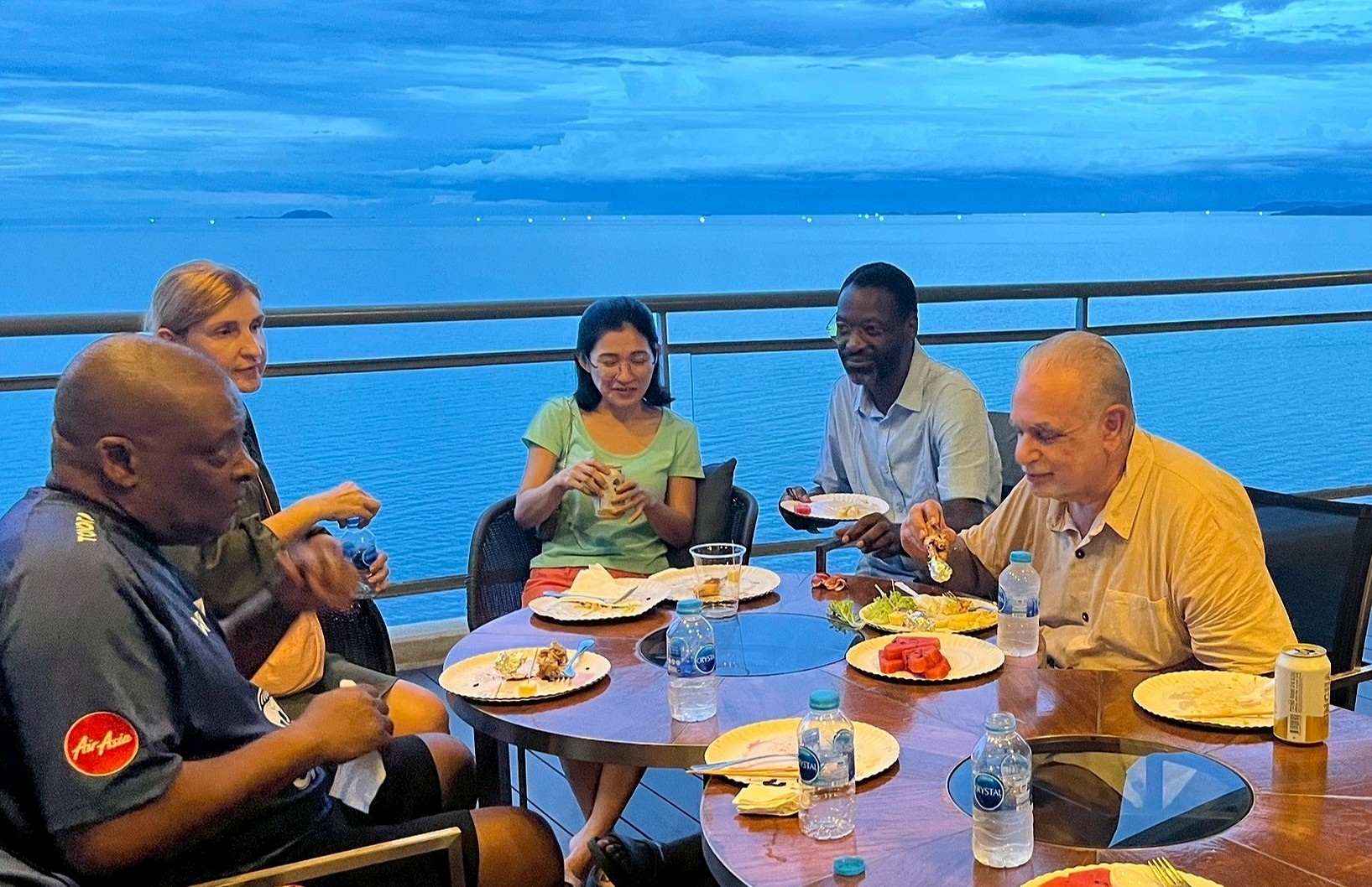 Jan's Eighty-Fifth Birthday, Jomtien Beach, Thailand