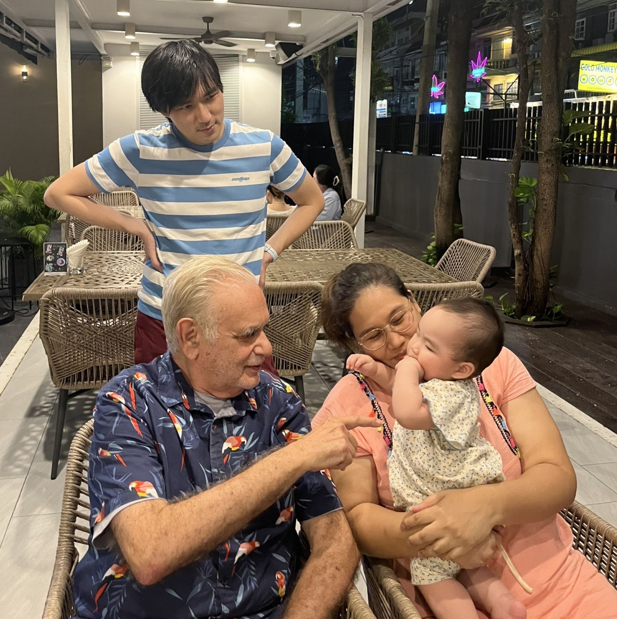 Jan's Eighty-Fifth Birthday, Jomtien Beach, Thailand