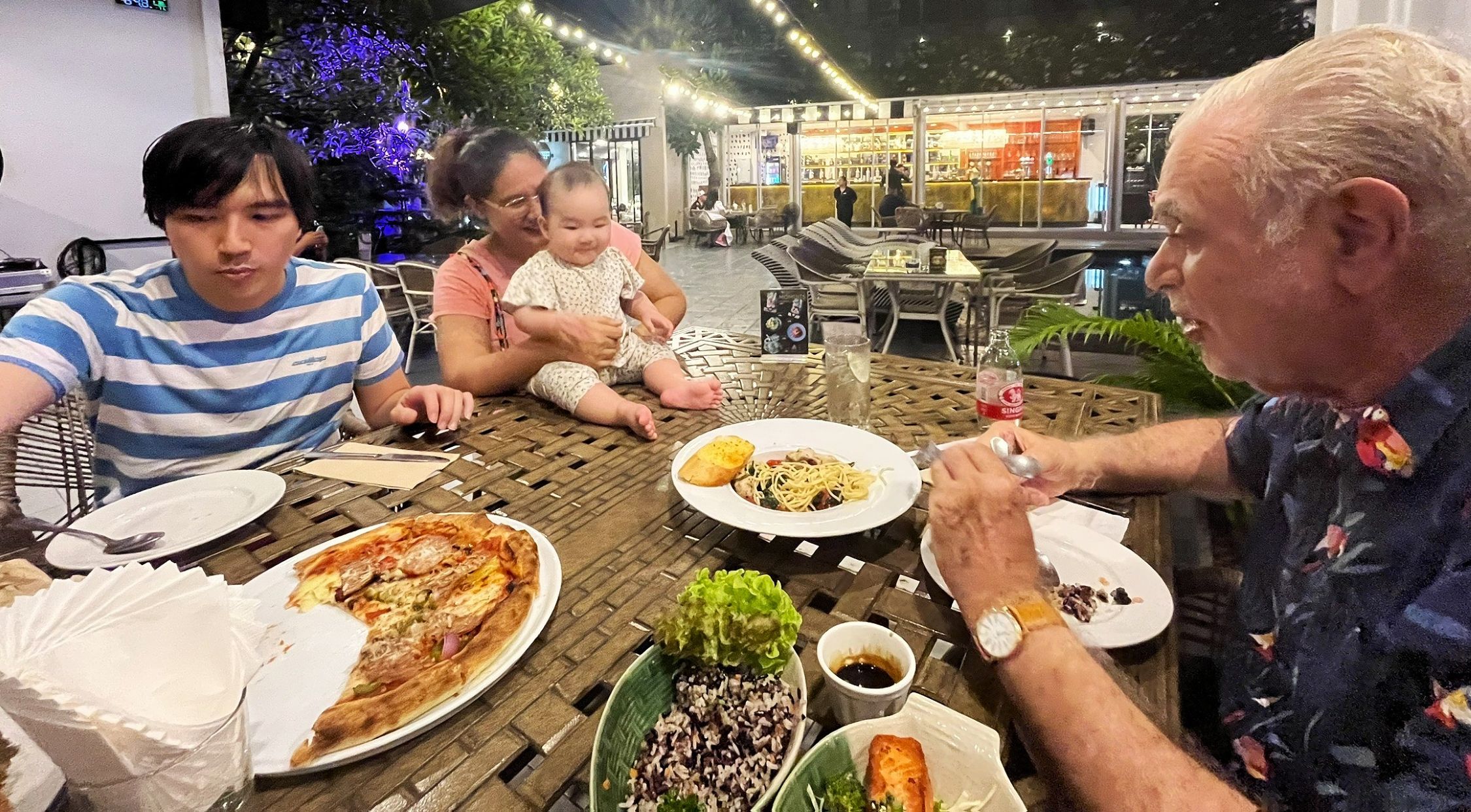 Jan's Eighty-Fifth Birthday, Jomtien Beach, Thailand