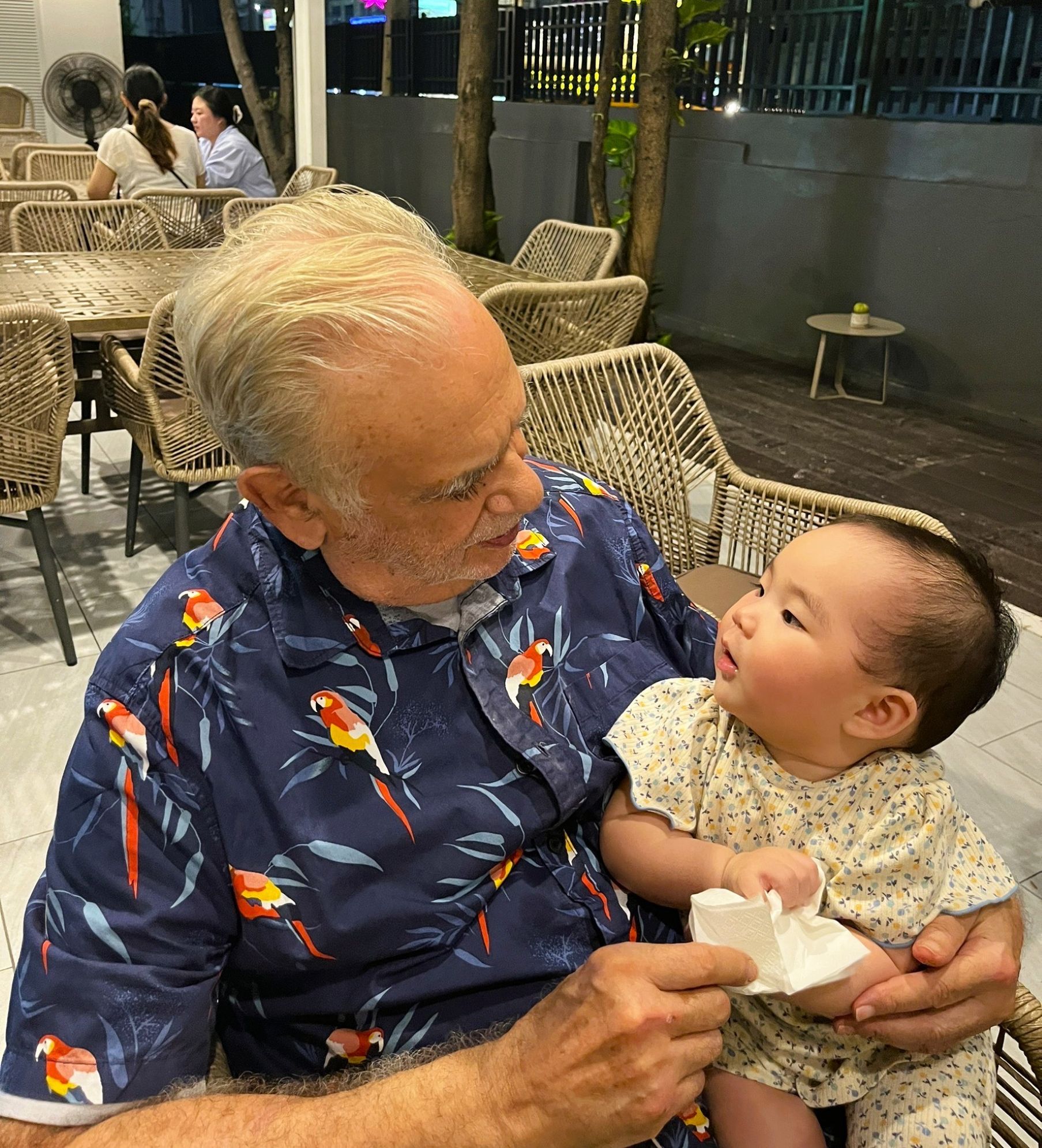 Jan's Eighty-Fifth Birthday, Jomtien Beach, Thailand