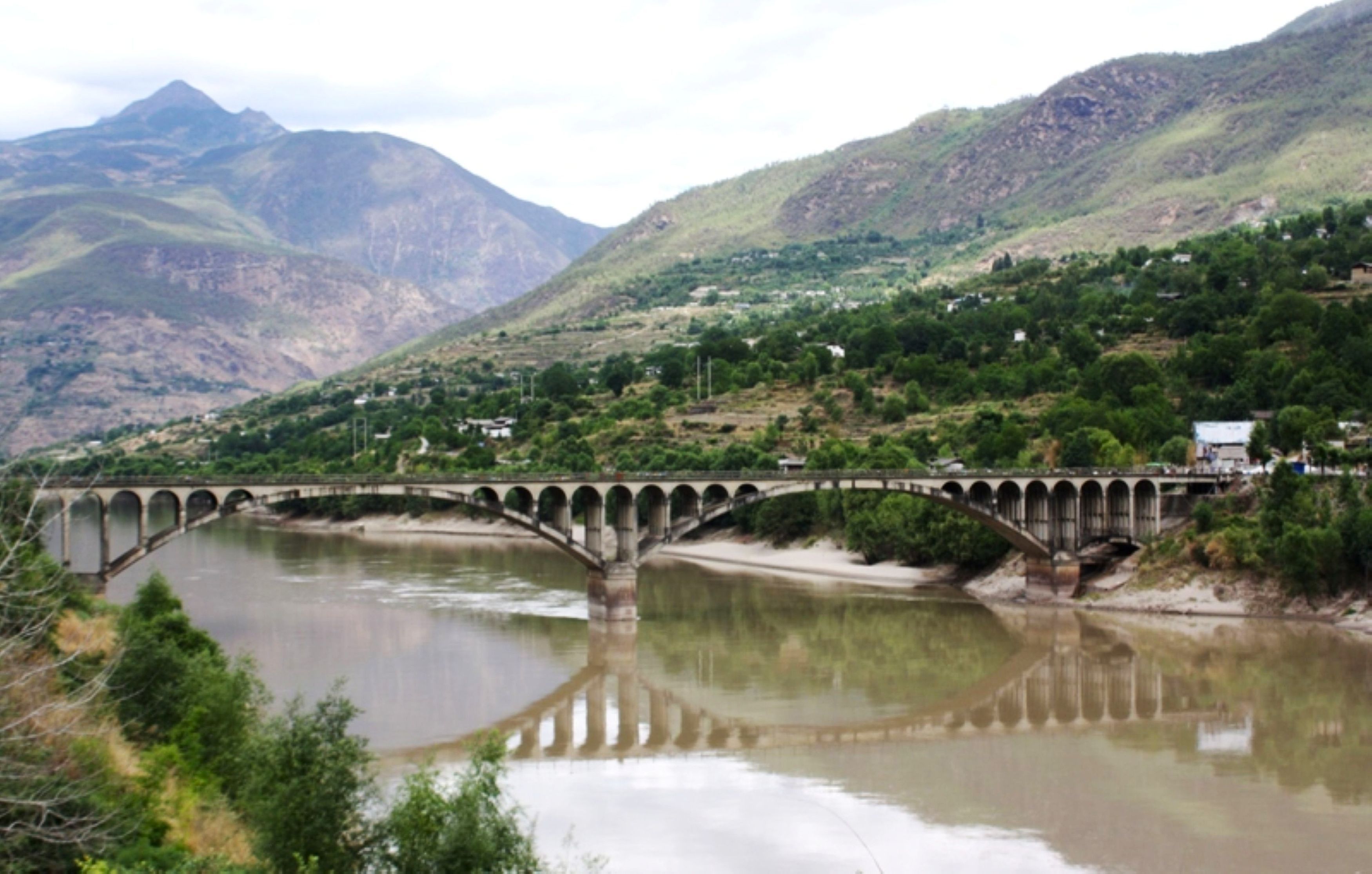 Jinsha River Bridge, Tiger Leaping Gorge, Yunnan