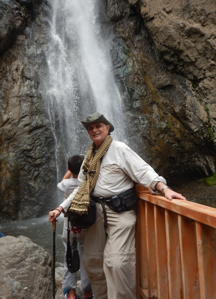 Baiyang Gou, Nan Shan Waterfall, Xinjiang, China