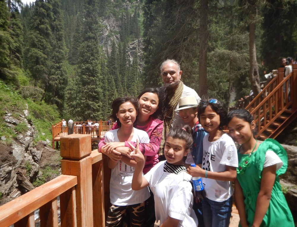 Baiyang Gou, Nan Shan Waterfall, Xinjiang, China